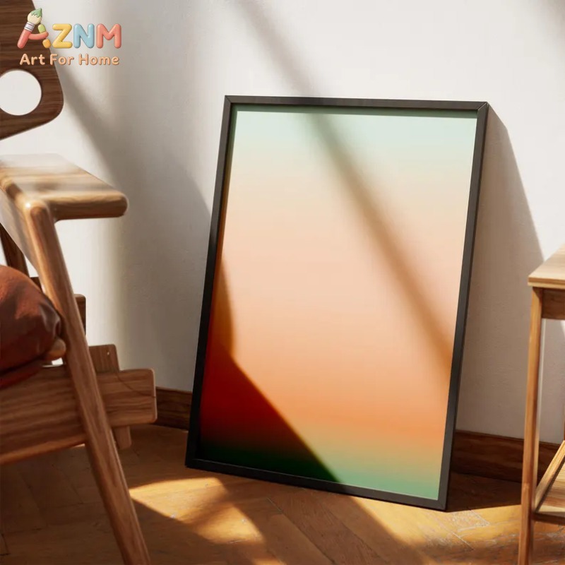 AZNM Modern Abstract Gradient  - Home Decor Minimal ulasan dan harga