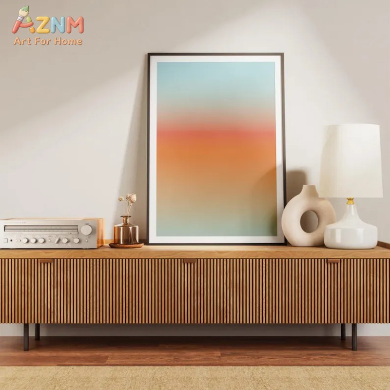 AZNM Modern Abstract Gradient  - Home Decor Minimal ulasan dan harga
