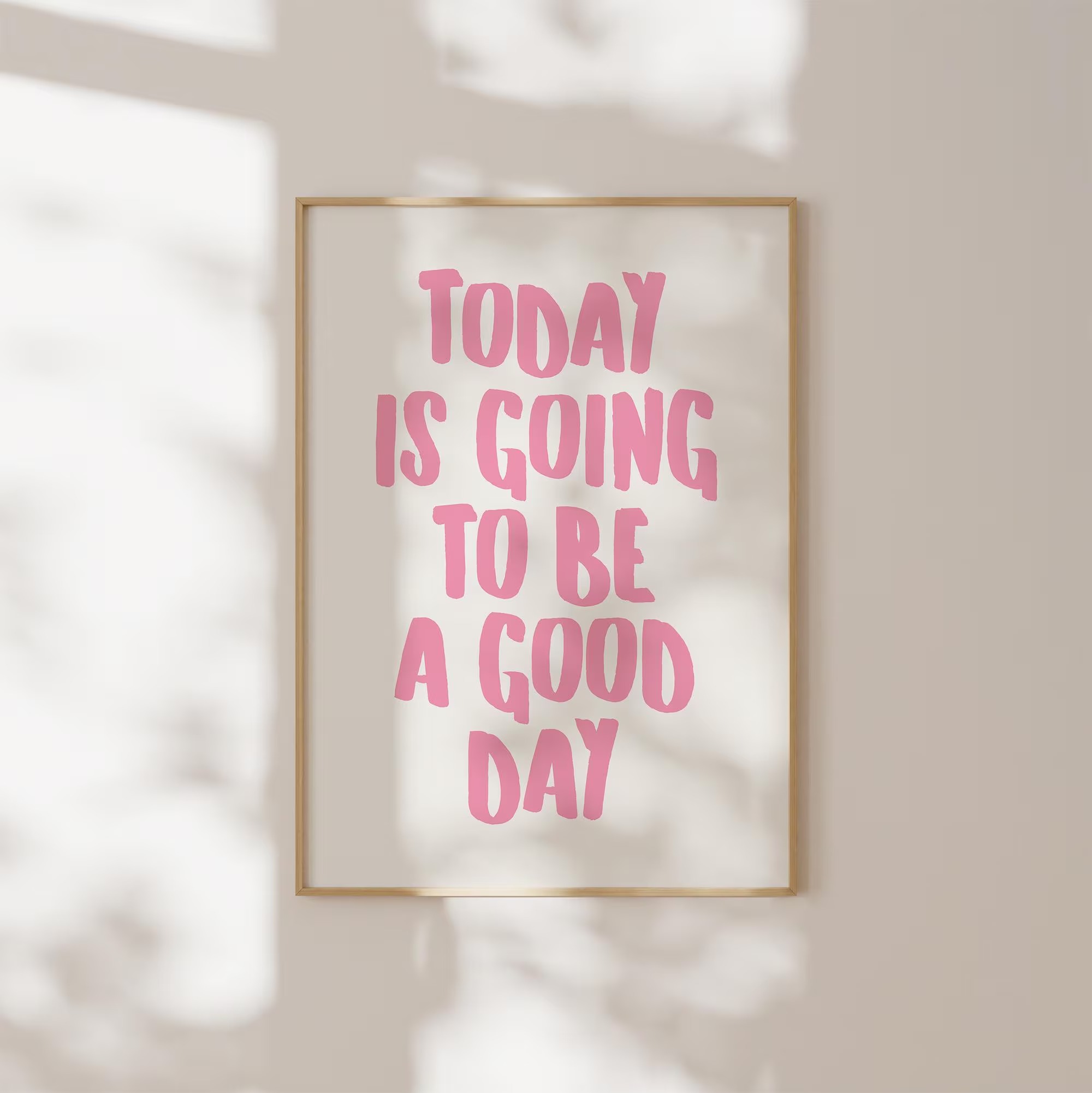 Retro Today Is A Good Day Quot - Home Decor Minimal ulasan dan harga