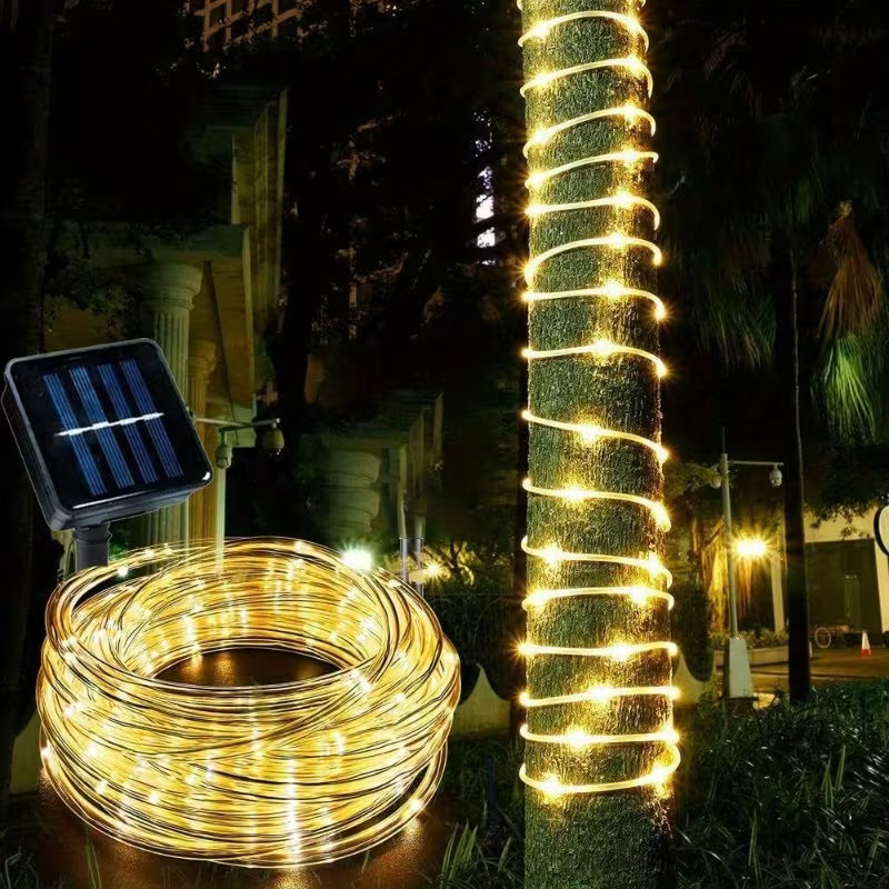 Waterproof Solar Powered Rope  - Rope Light Decoration ulasan dan harga