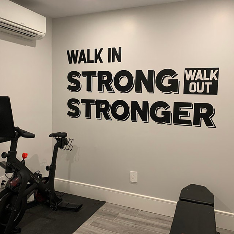Gym Decor Ideas Home Gym, Be S - Home Decor Quotes Ideas ulasan dan harga