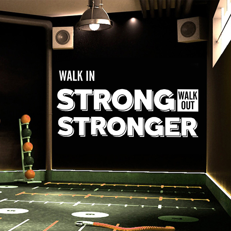 Gym Decor Ideas Home Gym, Be S - Home Decor Quotes Ideas ulasan dan harga