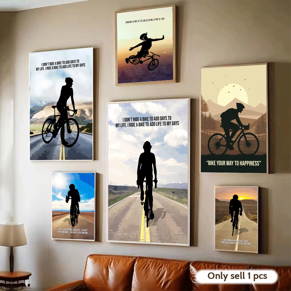 Cycling Motivation Quote Art P - Home Decor Quotes Ideas ulasan dan harga