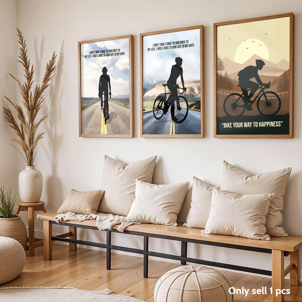 Cycling Motivation Quote Art P - Home Decor Quotes Ideas ulasan dan harga