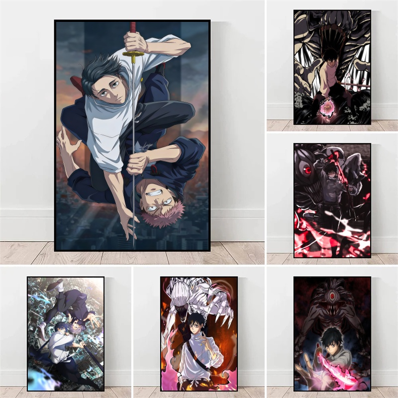 Jujutsu Kaisen Yuta Okkotsu &  - Home Decor Painting ulasan dan harga