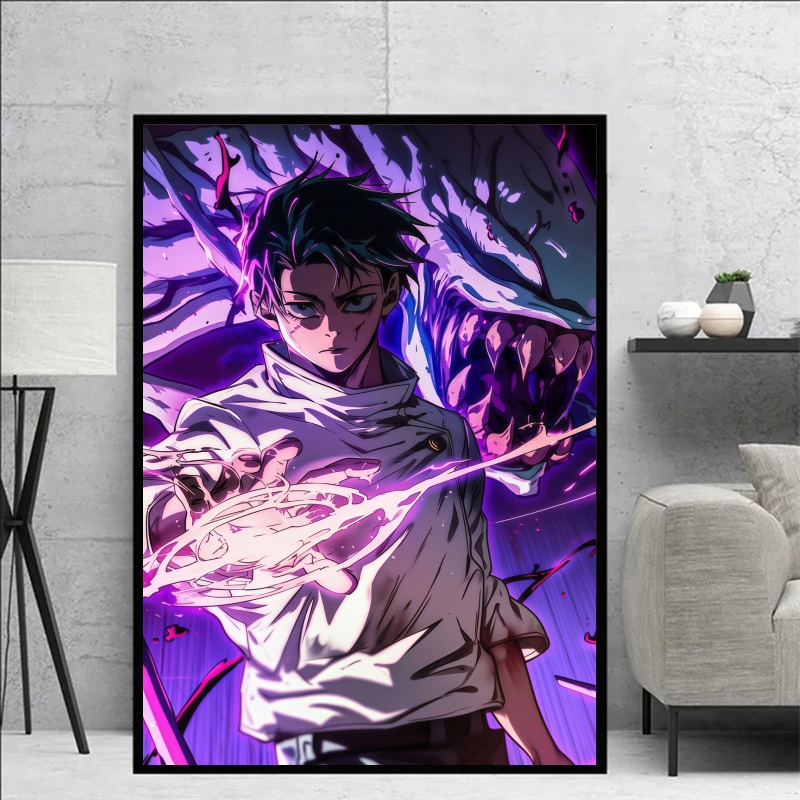 Jujutsu Kaisen Yuta Okkotsu &  - Home Decor Painting ulasan dan harga