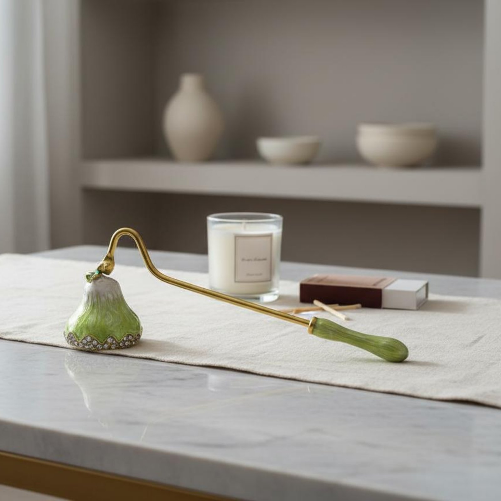 Long Handle Candle Wick Smothe - Home Decor Minimal ulasan dan harga