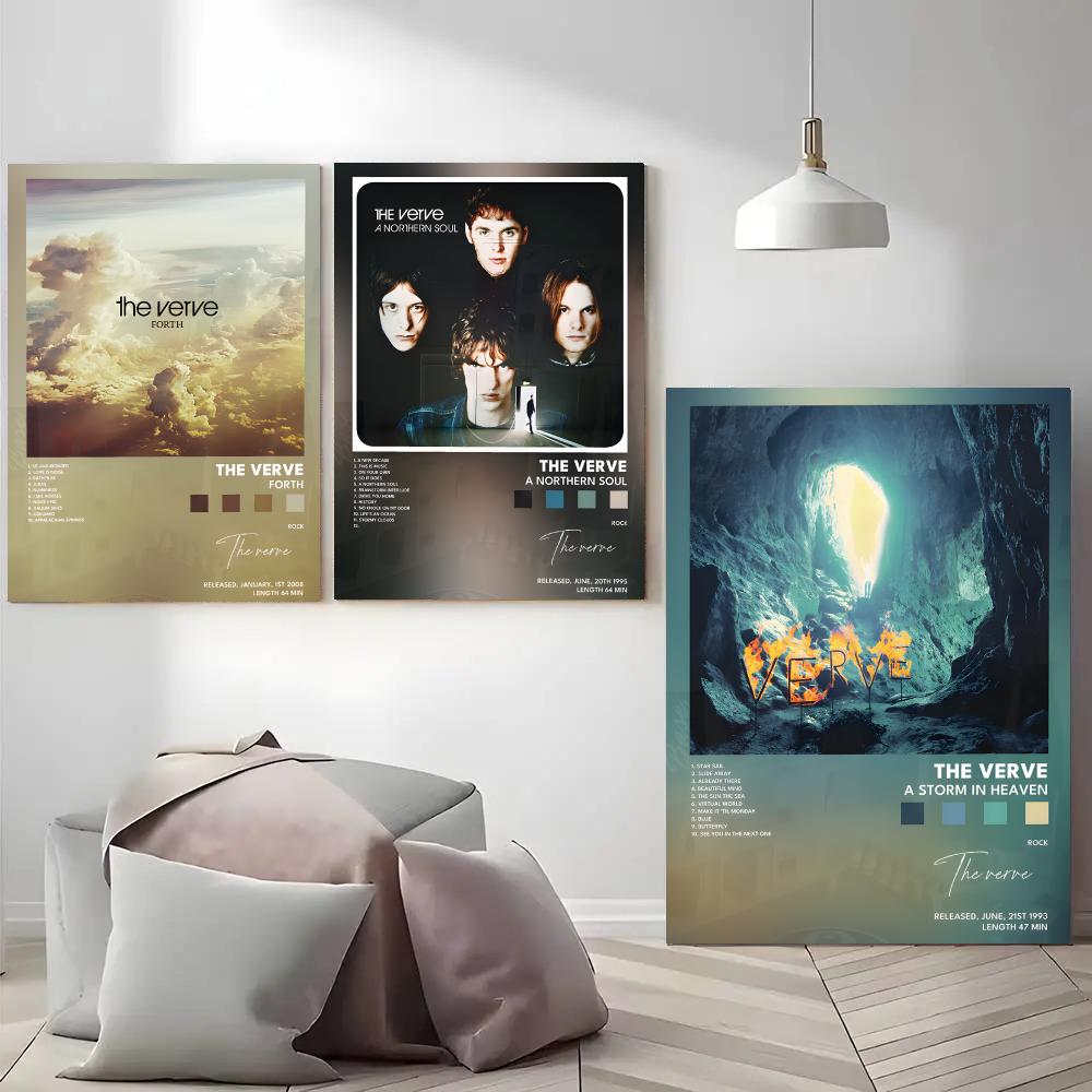 The V-Verve Album Poster HD Wa - Home Decor Living Room Ideas ulasan dan harga