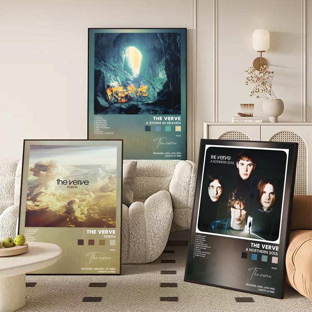 The V-Verve Album Poster HD Wa - Home Decor Living Room Ideas ulasan dan harga