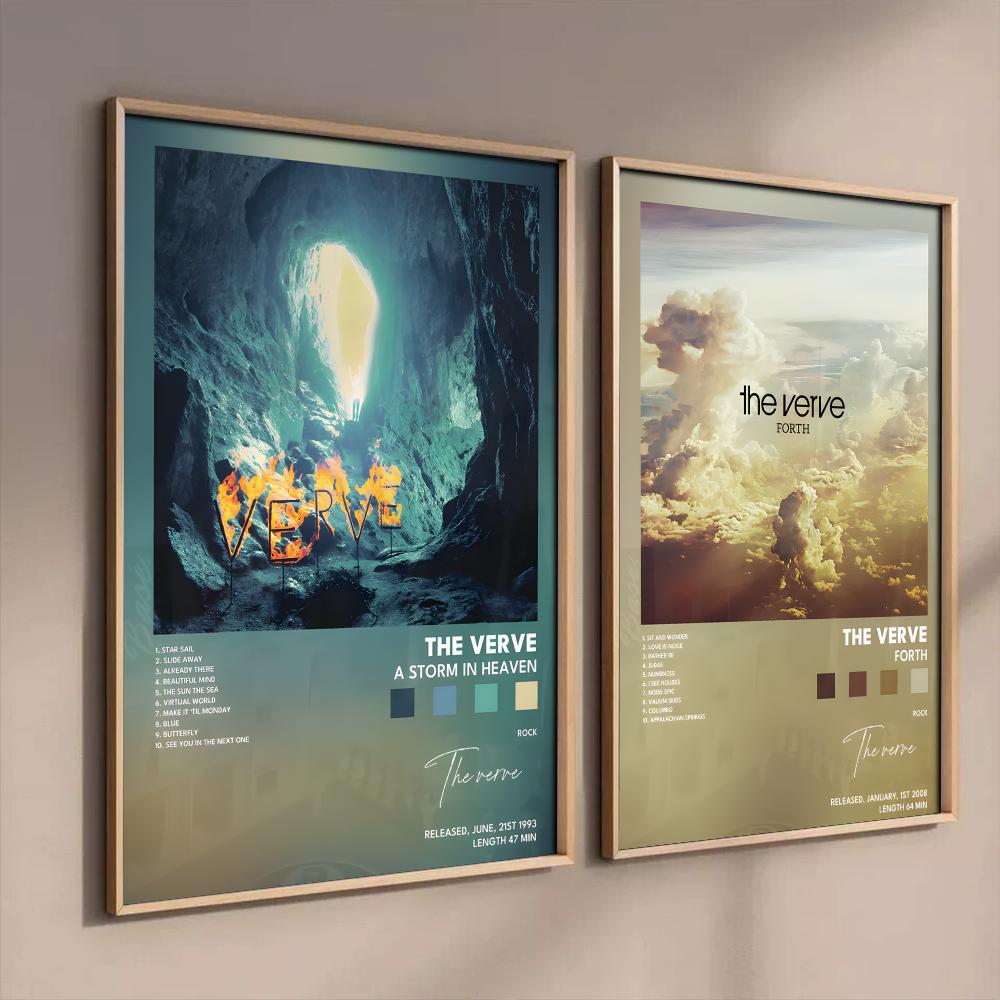 The V-Verve Album Poster HD Wa - Home Decor Living Room Ideas ulasan dan harga