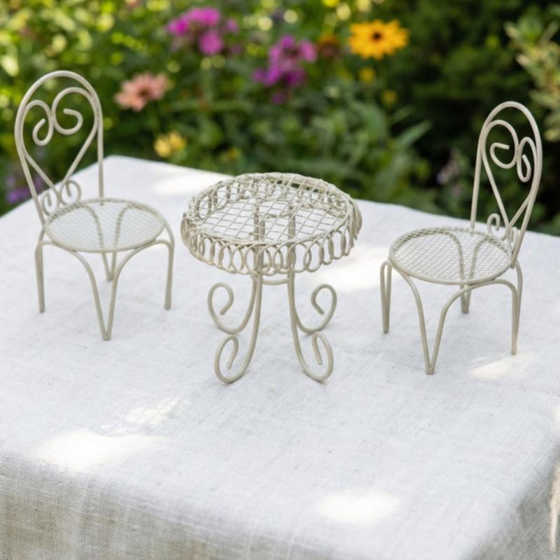 1/3Pcs Dollhouse Garden Displa - Home Decor Furniture ulasan dan harga
