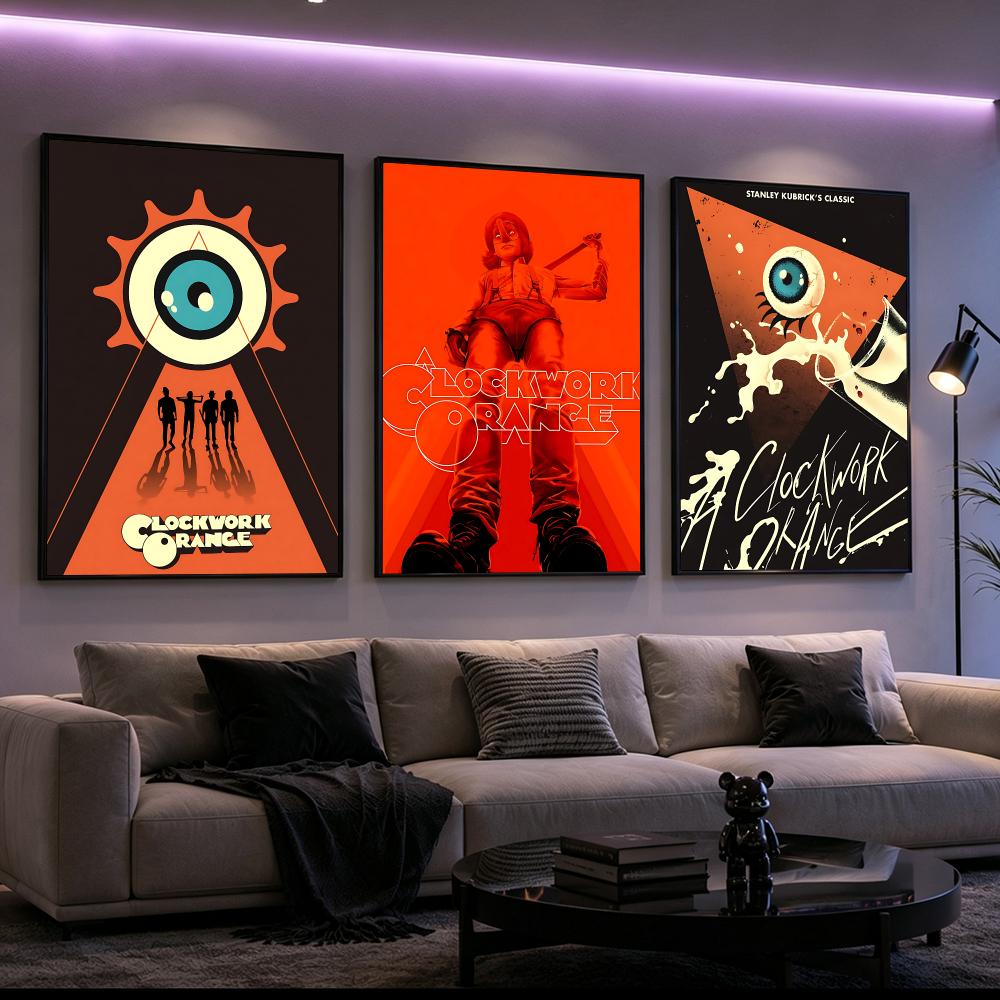 A Clockwork Orange Poster Post - Home Decor Living Room Ideas ulasan dan harga