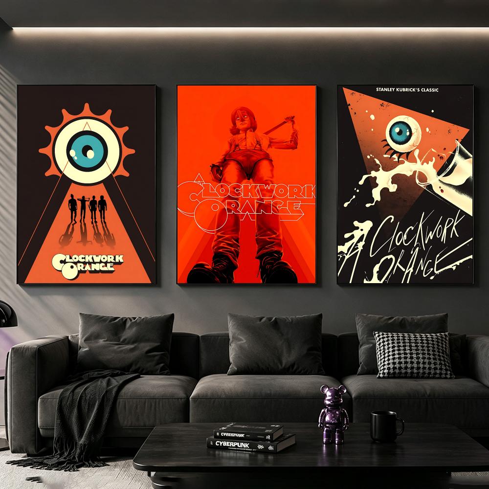 A Clockwork Orange Poster Post - Home Decor Living Room Ideas ulasan dan harga