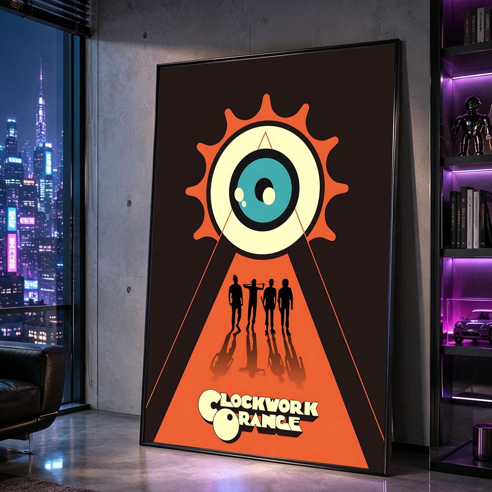 A Clockwork Orange Poster Post - Home Decor Living Room Ideas ulasan dan harga