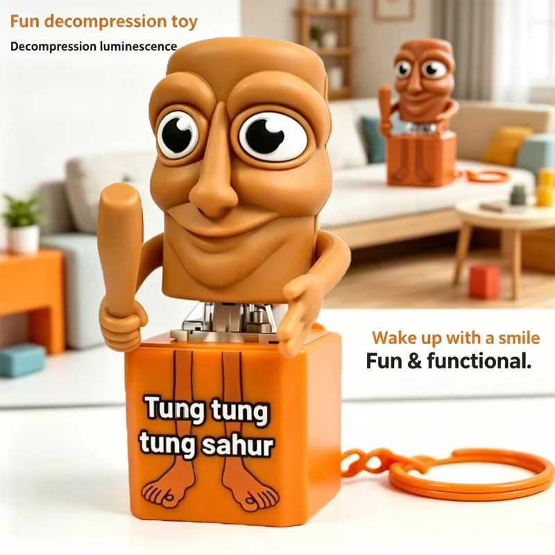 New Tung Tung Tung Sahur Keych - Home Decor Manufacturers ulasan dan harga
