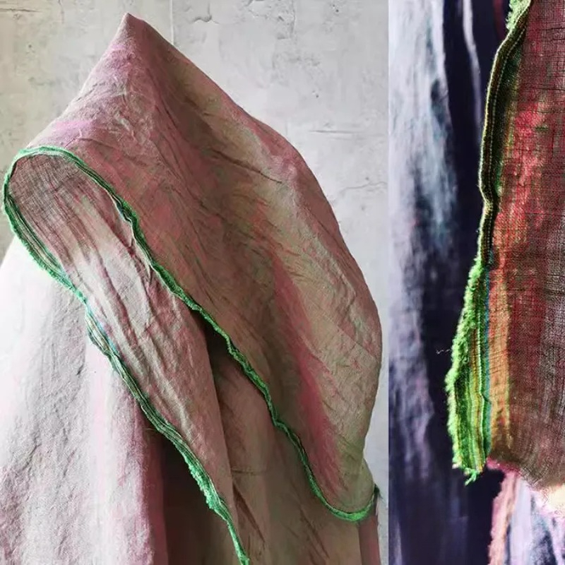 Yarn Dyed Linen Fabric for Diy - Linen Table Runner ulasan dan harga