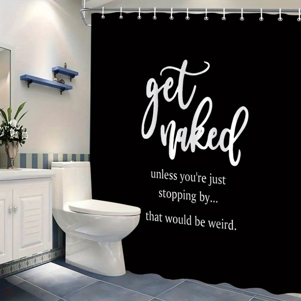Funny Quote Shower Curtain Nov - Home Decor Quotes Ideas ulasan dan harga