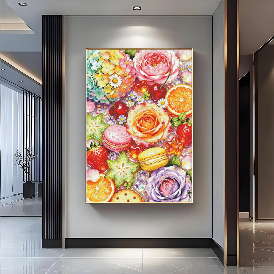 Flowers&Fruits New Arrival 100 - Home Decor Korea ulasan dan harga