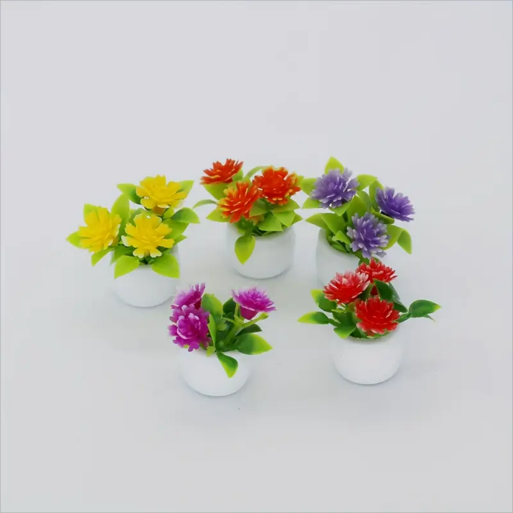 5pcs Mini Flower Pot Decoratio - Home Decor Minimal ulasan dan harga
