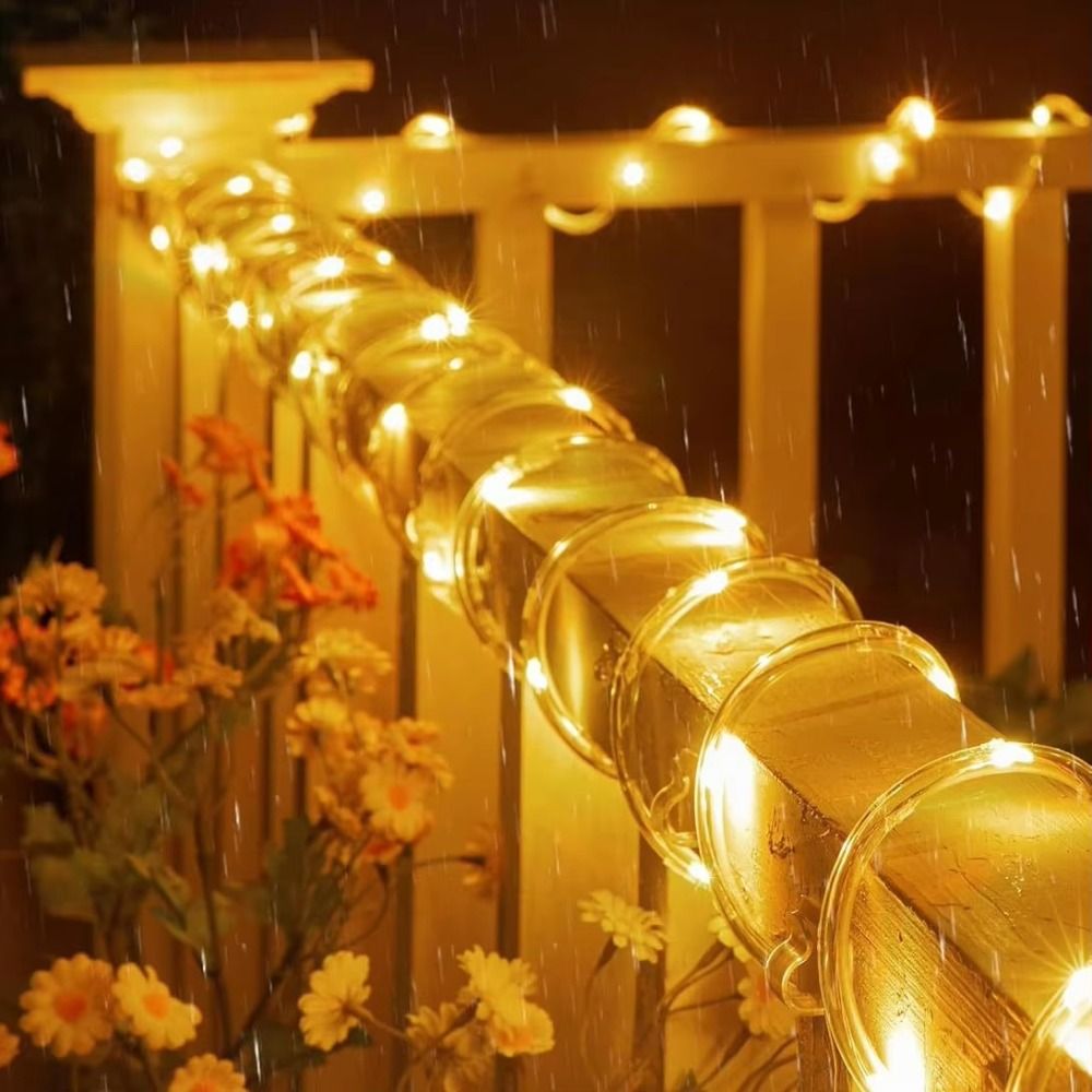 Wedding Party Waterproof Solar - Rope Light Decoration ulasan dan harga