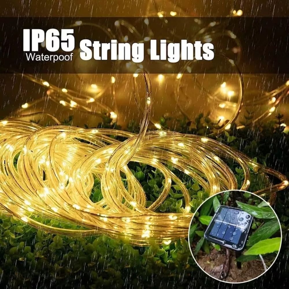 Wedding Party Waterproof Solar - Rope Light Decoration ulasan dan harga