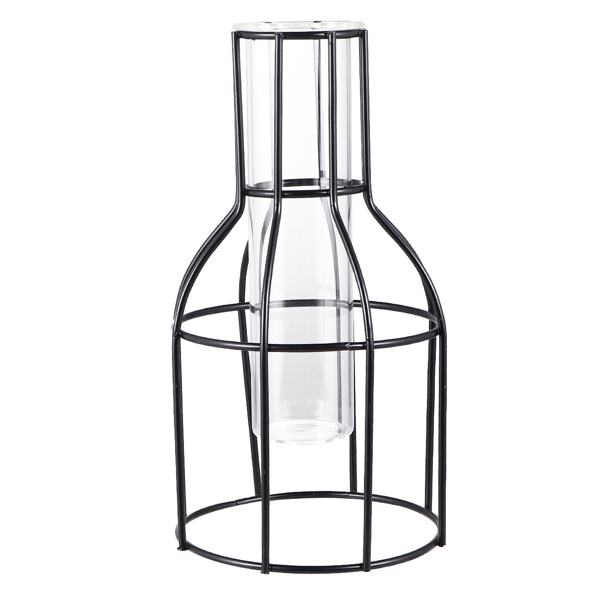 1Pcs Hydroponics Long Neck Flo - Home Decor Vase With Flowers ulasan dan harga