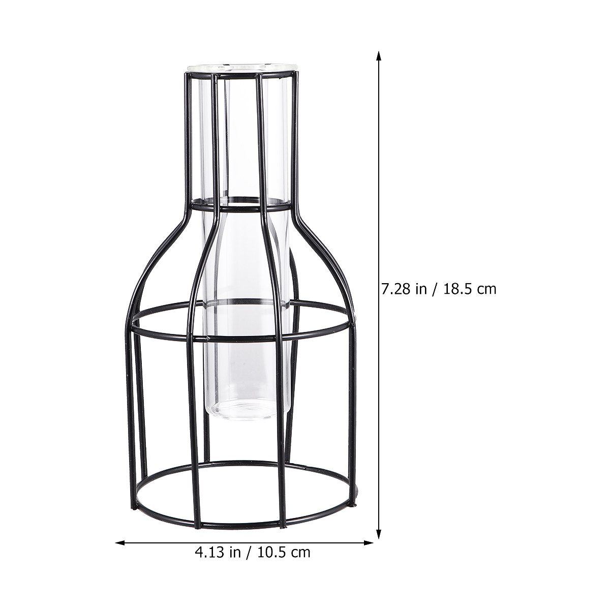 1Pcs Hydroponics Long Neck Flo - Home Decor Vase With Flowers ulasan dan harga