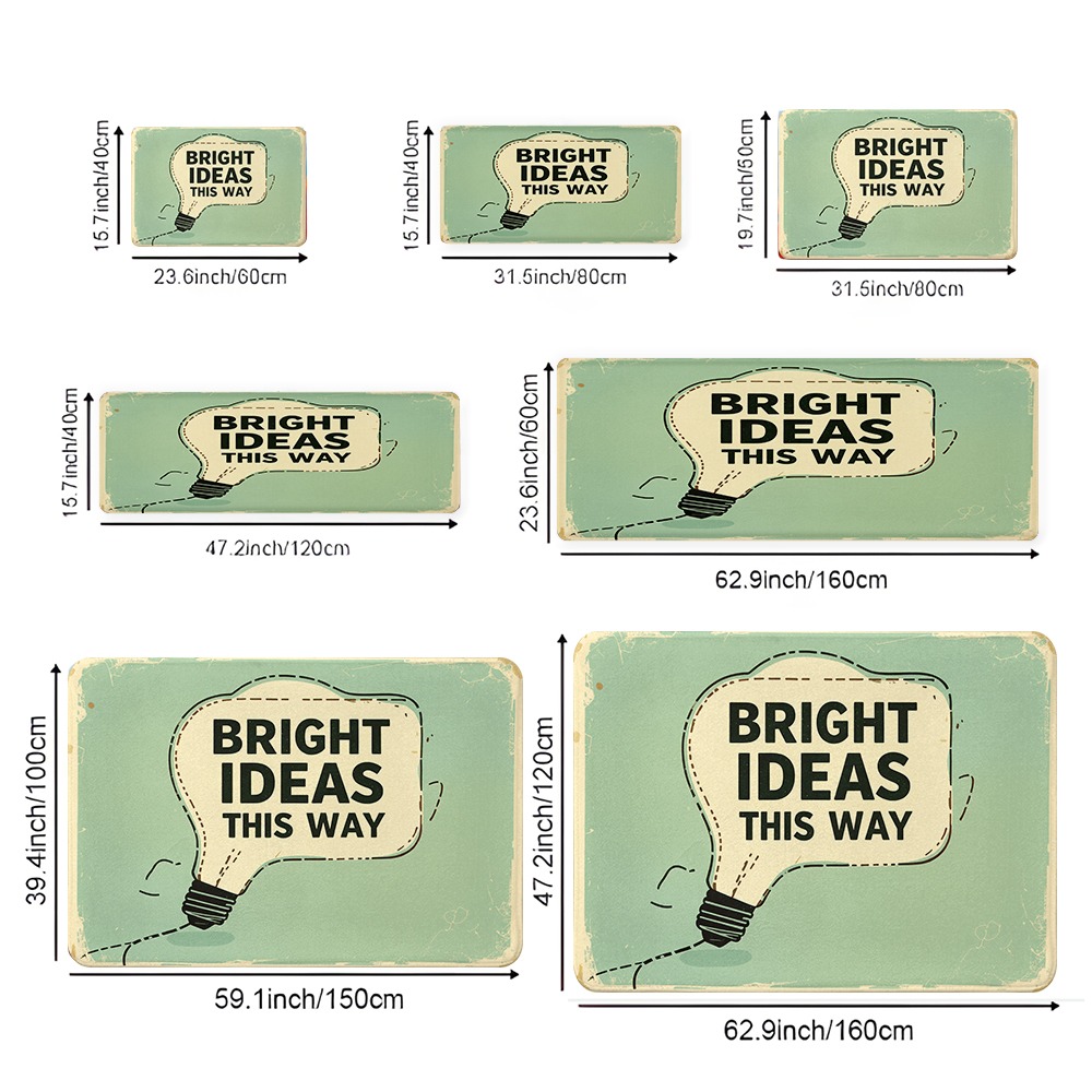 Bright Ideas Light Bulb Door M - Home Decor Quotes Ideas ulasan dan harga