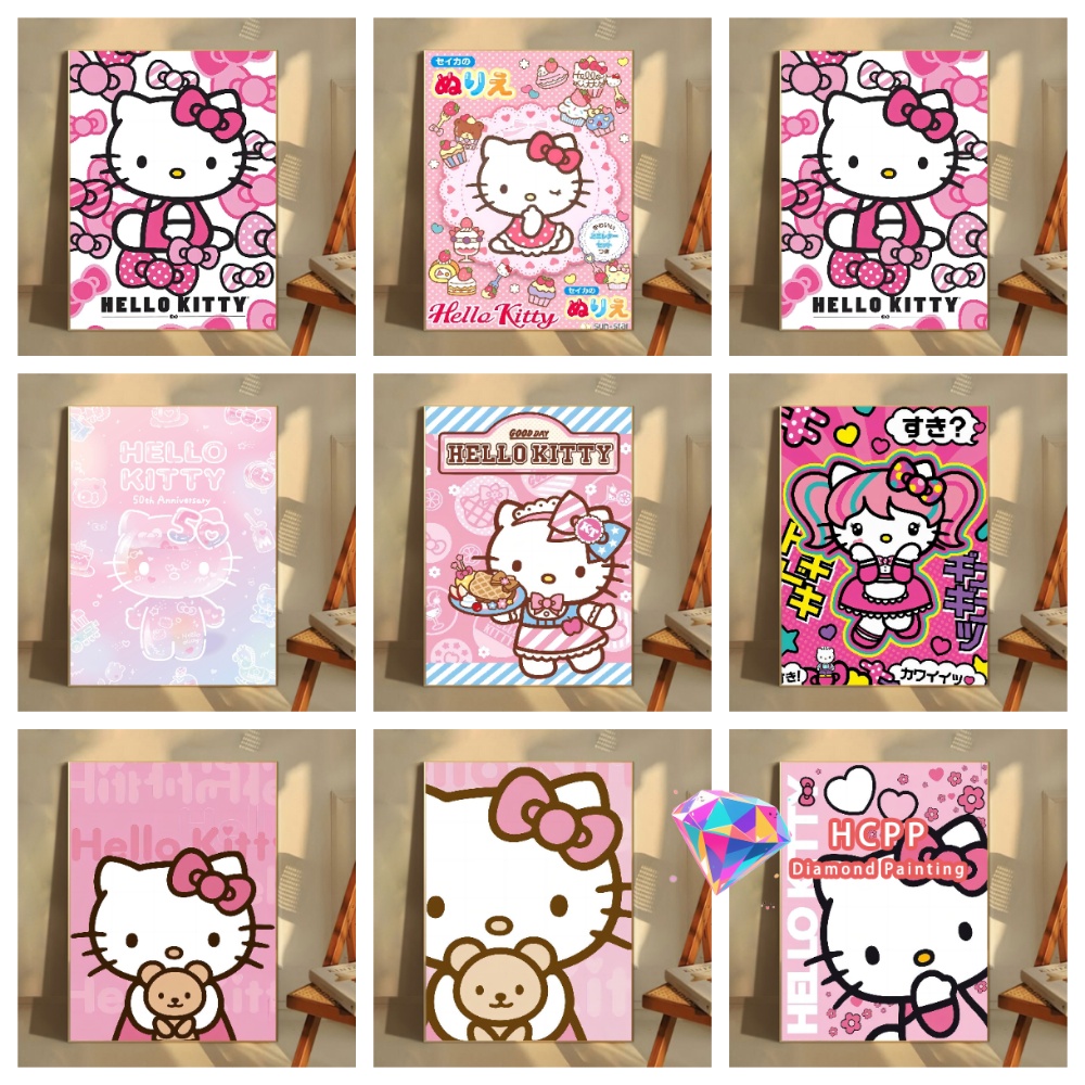 Hello Kitty Classic Vintage Ka - Home Decor Korea ulasan dan harga
