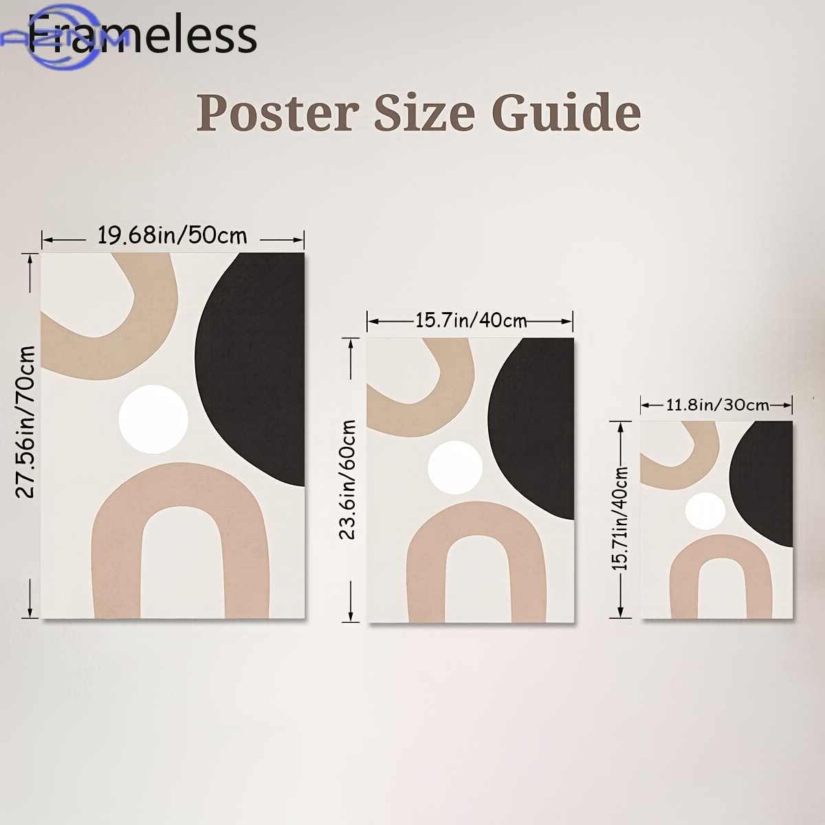 3pcs Modern Minimalist Abstrac - Home Decor Minimal ulasan dan harga