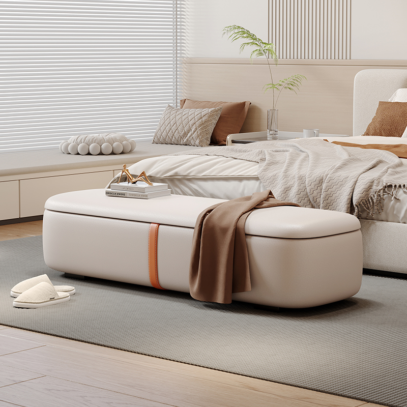 Nordic Storage Foot Stool Salo - Home Decor Furniture ulasan dan harga