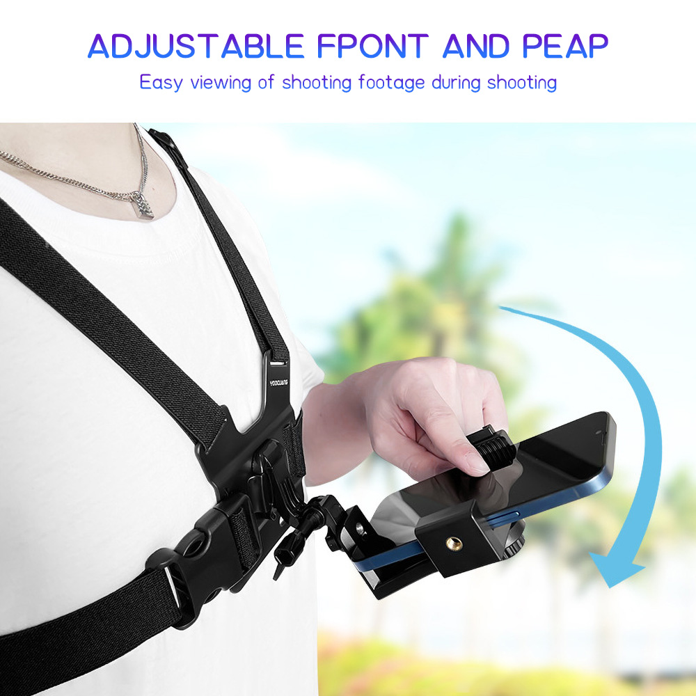 Chest Mount Phone Strap Holder - Home Decor Frames ulasan dan harga