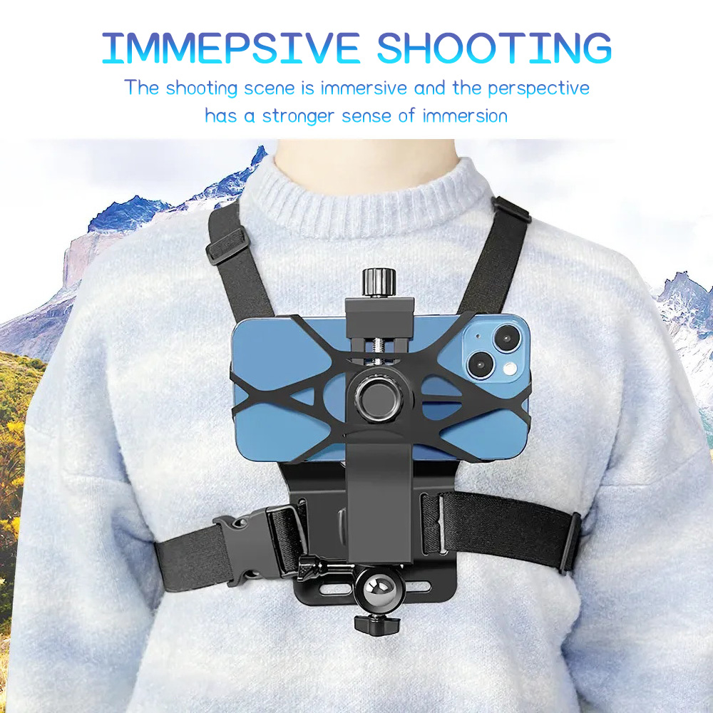 Chest Mount Phone Strap Holder - Home Decor Frames ulasan dan harga