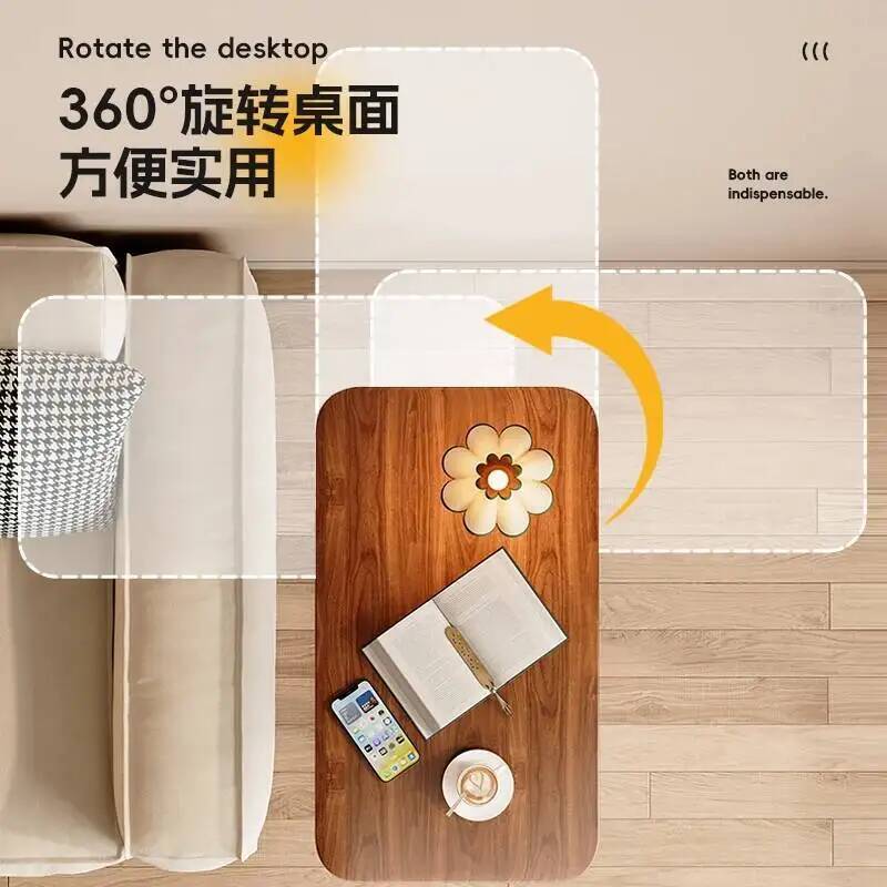 Wood Table Coffee Rattan Furni - Home Decor Online Shop ulasan dan harga