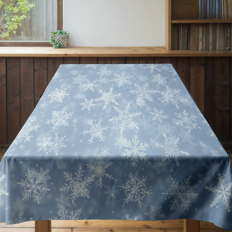 Snowflake Dining Tablecloth Wi - Home Decor Online Shop ulasan dan harga